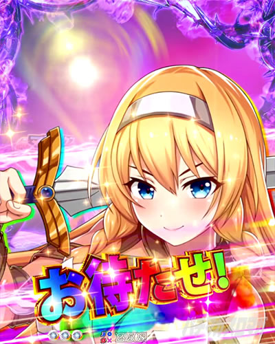 マラマクスロスタイムモード｜P クイーンズブレイド奈落5400